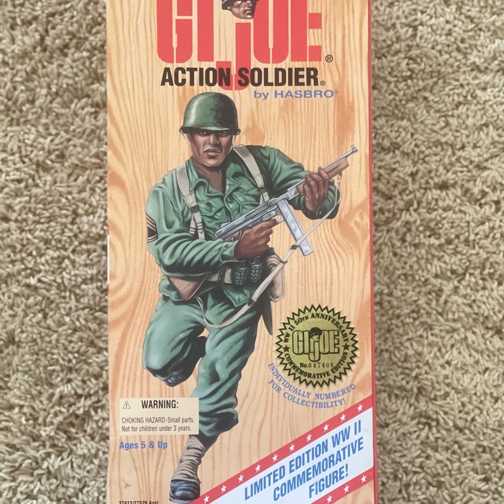 Hasbro G.I. Joe - Action Marine African American WWII Action Figure